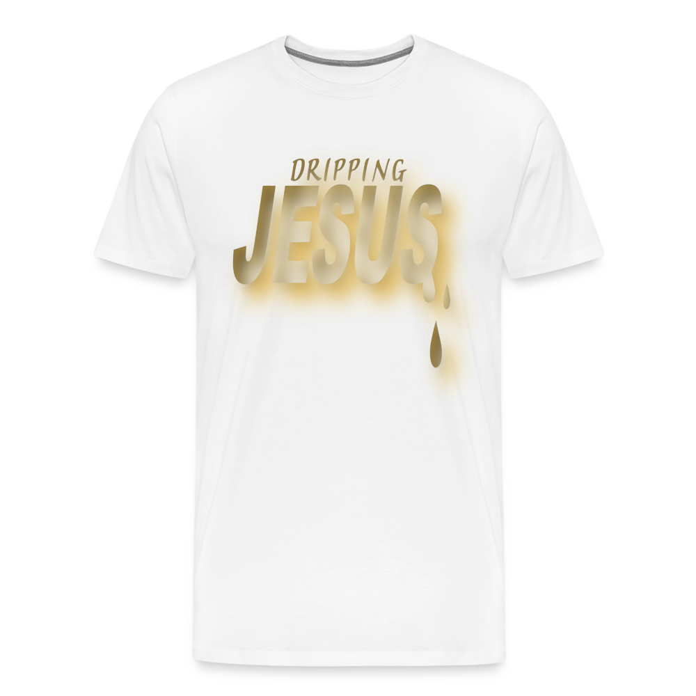 Men's "Dripping Jesus" T-Shirt - white