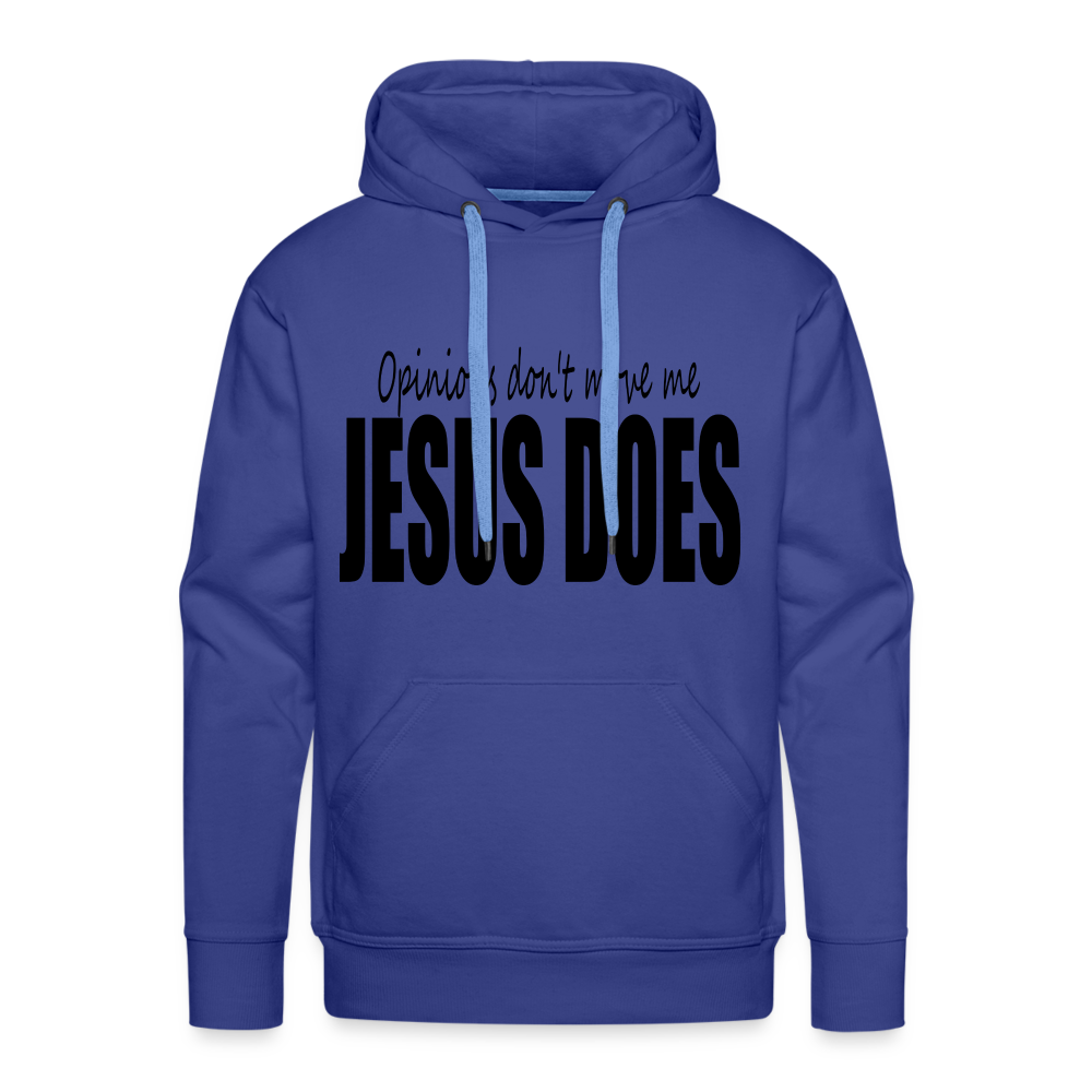 Men’s "JESUS DOES" Hoodie - royal blue