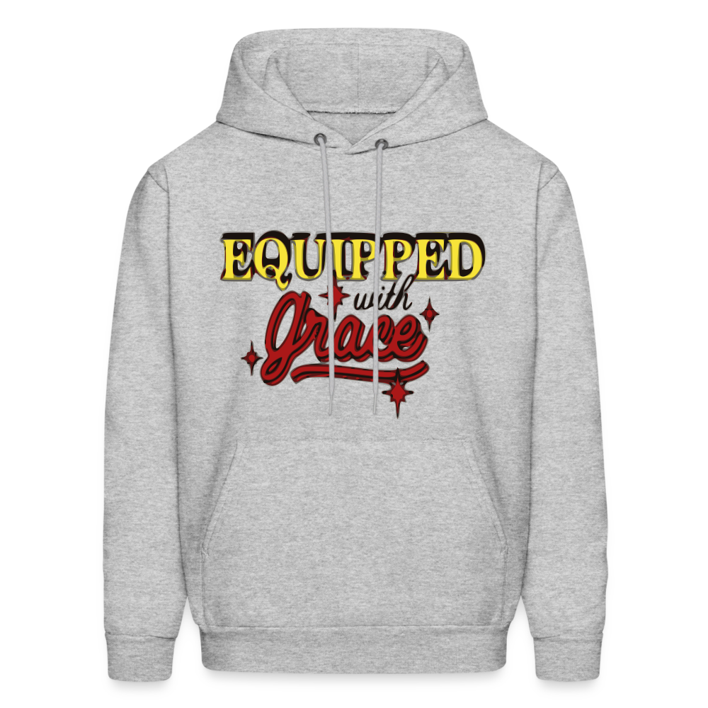 Gildan "Equipped With Grace" Hoodie - heather gray