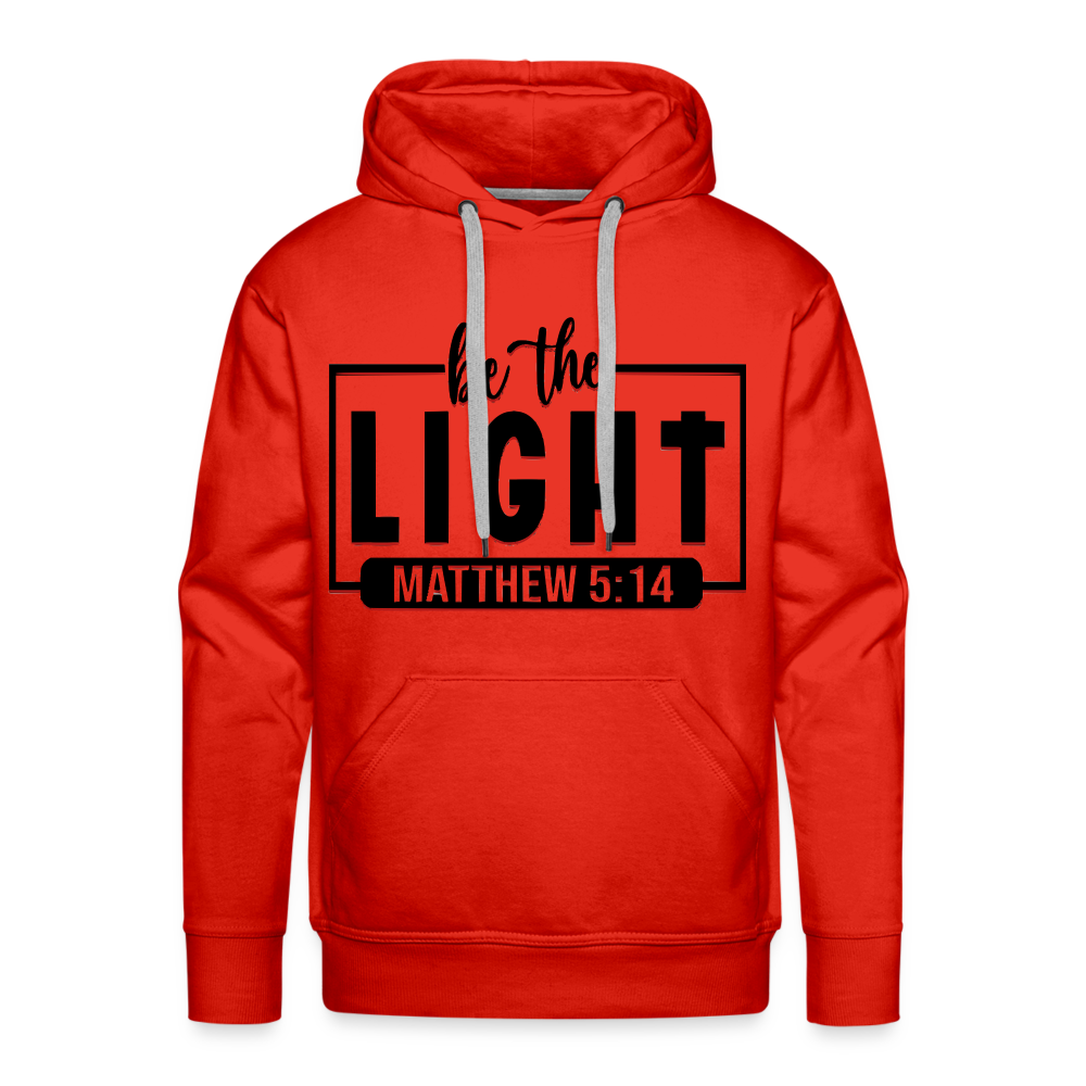Men’s "Be The Light" Hoodie - red